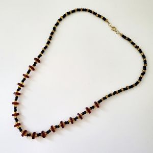 Faceted Amber Necklace